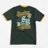 Smokey Bear Emblems Unisex Short Sleeve Ringer Tee