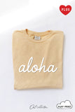 Aloha Puff Plus Mineral Graphic Top