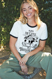 He Owns the Cattle  Ringer Graphic Top