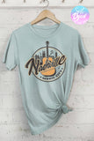 Nashville Women's Screen Printed T-Shirt, Relaxed Fit