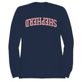 Shepherd Arched Pink Bold Text Men's Sweatshirt