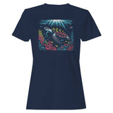Sea Turtle Vibrant Coral Women's T-Shirt