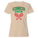 Cinco De Mayo Maracas Fiesta Crew Women's T-Shirt