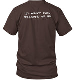 Cj X Tom Sachs Ten Bullets It Won't Fail Because Of Me Shirt