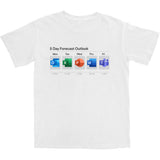 5 Day Forecast Outlook T Shirt