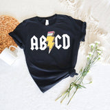 Abcd Lightning T-Shirt Unisex T-shirt, Sweatshirt, Hoodie, Long Sleeve Tee
