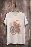 Motorcycle Club Graphic Top