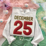 Faux Knit December 25 Sweatshirt Unisex T-shirt, Sweatshirt, Hoodie, Long Sleeve Tee