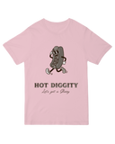 Hot Diggity Glizzy Grey Tee