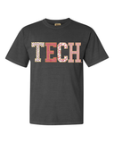 Texas Tech Red Raiders Quilted Puff Ink Pepper Cc Tee
