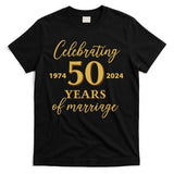 50 Years Of Marriage 1974 50th Wedding Anniversary T-Shirt