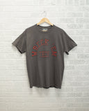 Texas Tech Red Raiders Mega Arch Charcoal Thrifted Tee