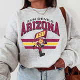 Arizona State Sun Devils Vintage Football NCAA Sweatshirt, Vintage Sweatshirt NCAA, Classic Sport Sweatshirt, Gifts For Football Fan Sport