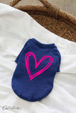 Heart Scribble Pet Graphic Sweatshirt