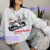 Santa Claus F1 Team Sweatshirt - Perfect Christmas Gift