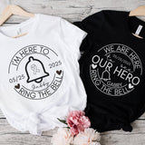 Ring the Bell Cancer Warrior Chemo Survivor Tee