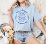 Take Me Thrifting Vintage Collage Blue Bella Graphic Tee