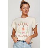 Aperol Spritz Social Club  Vintage Graphic Crop Top