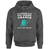 63 Earths Can Fit Inside Uranus - Unisex Hoodie