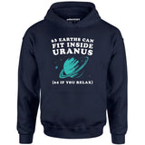 63 Earths Can Fit Inside Uranus - Unisex Hoodie