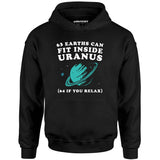 63 Earths Can Fit Inside Uranus - Unisex Hoodie