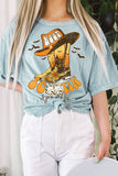Boot Scootin' Spooky Mineral Long Crop Top