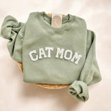 Cat Mom Crewneck Sweatshirt, Cat Mom Gifts