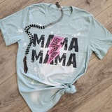 Mama Neon Lightning Bolt Graphic T-Shirt Mother's Day Gifts Unisex T-shirt, Sweatshirt, Hoodie, Long Sleeve Tee