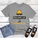 Christmas Funny Leg Lamp Graphic Tee