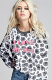 303698 - 830 I Love My Dog Graphic Sweatshirt