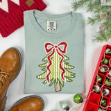 Seersucker Christmas Tree Tee Unisex T-shirt, Sweatshirt, Hoodie, Long Sleeve Tee