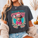 Shoulda Been A Cowboy Western Graphic Shirt | Comfort Color