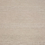 7' X 9' Wool Natural Area Rug