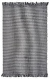8'X10' Grey Hand Woven Houndstooth Indoor Area Rug