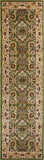 5'X8' Ivory Red Machine Woven Floral Traditional Indoor Area Rug