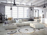 5' X 7' Beige Corals And Shells Indoor Area Rug