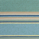 3'X5' Sand Beige Hand Hooked Uv Treated Bordered Coastal Sea Grass Indoor Outdoor Area Rug