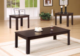 Black Table Set - 3Pcs Set