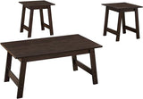 Cappuccino Table Set - 3Pcs Set