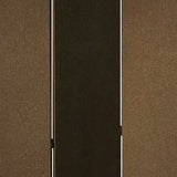 Brown Upholstered 3 Panel Room Divider Screen