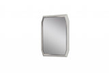 Taupe Octagon Accent Glass Mirror