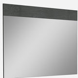 Taupe Octagon Accent Glass Mirror