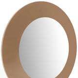 48" Gray Accent Framed Mirror