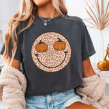 Leopard Pumpkin Fall 2025 Graphic Shirt | Comfort Color