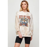Eye of the Tiger Tie Dye Graphic Sweatshirts