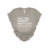 Small Town Community Personalized Tee