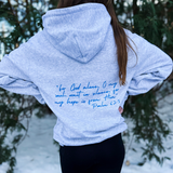 Ask Me Where My Hope Comes from Christian Cozy Hoodie