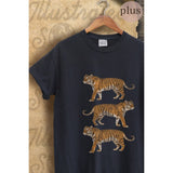 Tigers Vintage Graphic Plus Tee
