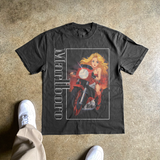 LADY RIDERS HEAVYWEIGHT BLACK T-SHIRT