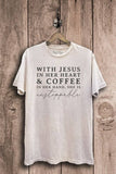 With Jesus in Her Heart Graphic Top